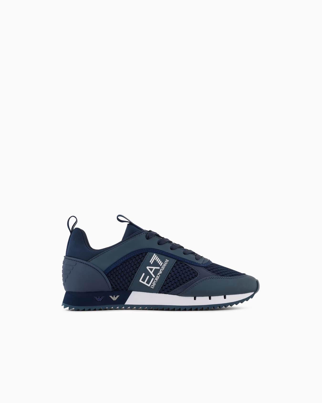 Black and White Carbon Sneakers