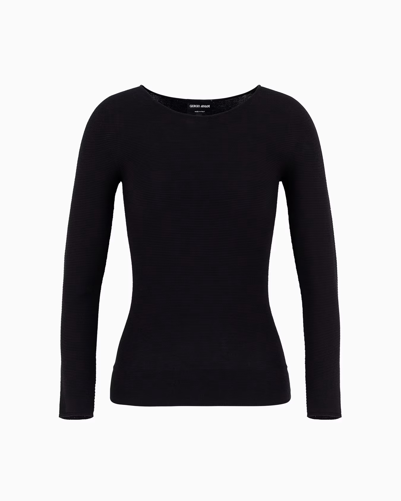 Links-stitch viscose long-sleeved jumper 1 Links-stitch viscose long-sleeved jumper