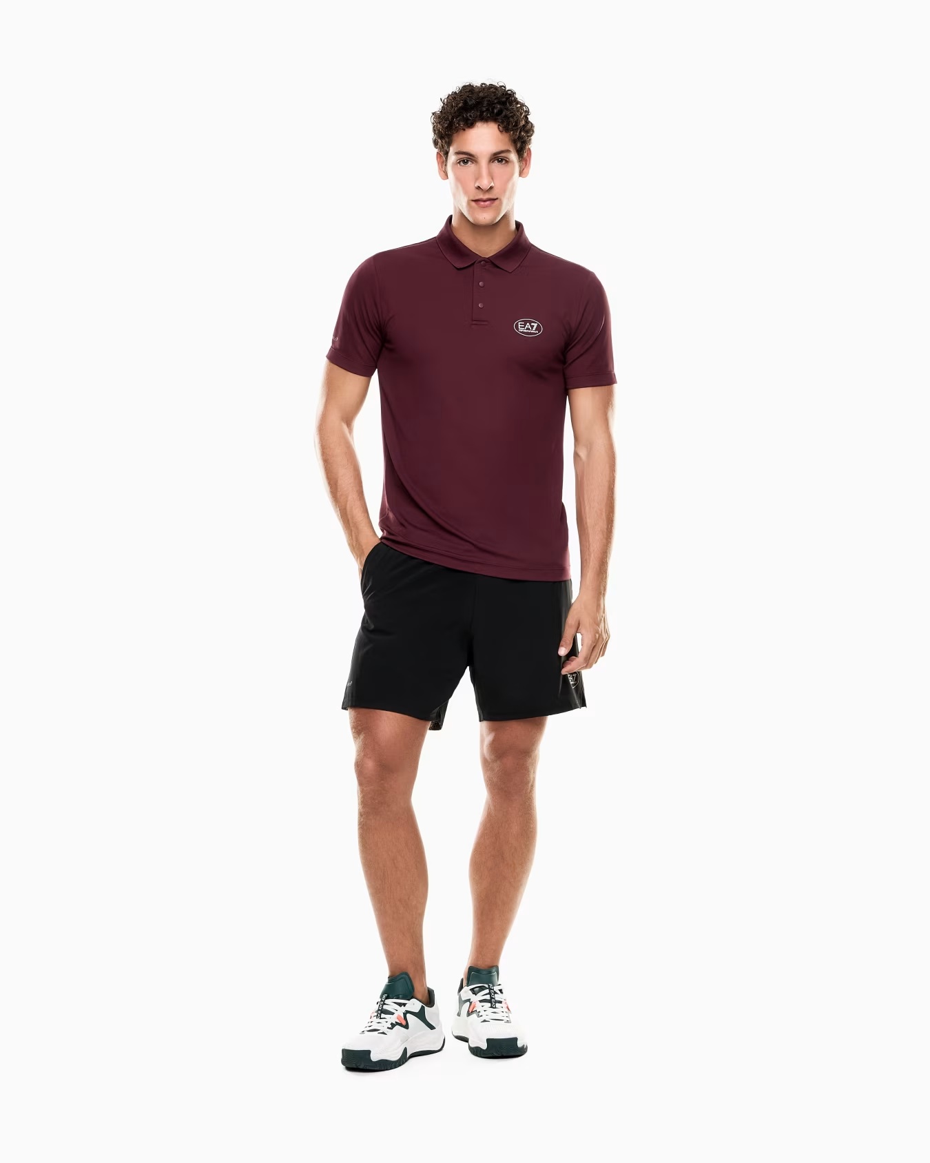 Tennis Pro polo shirt in VENTUS7 technical fabric 2 Tennis Pro polo shirt in VENTUS7 technical fabric