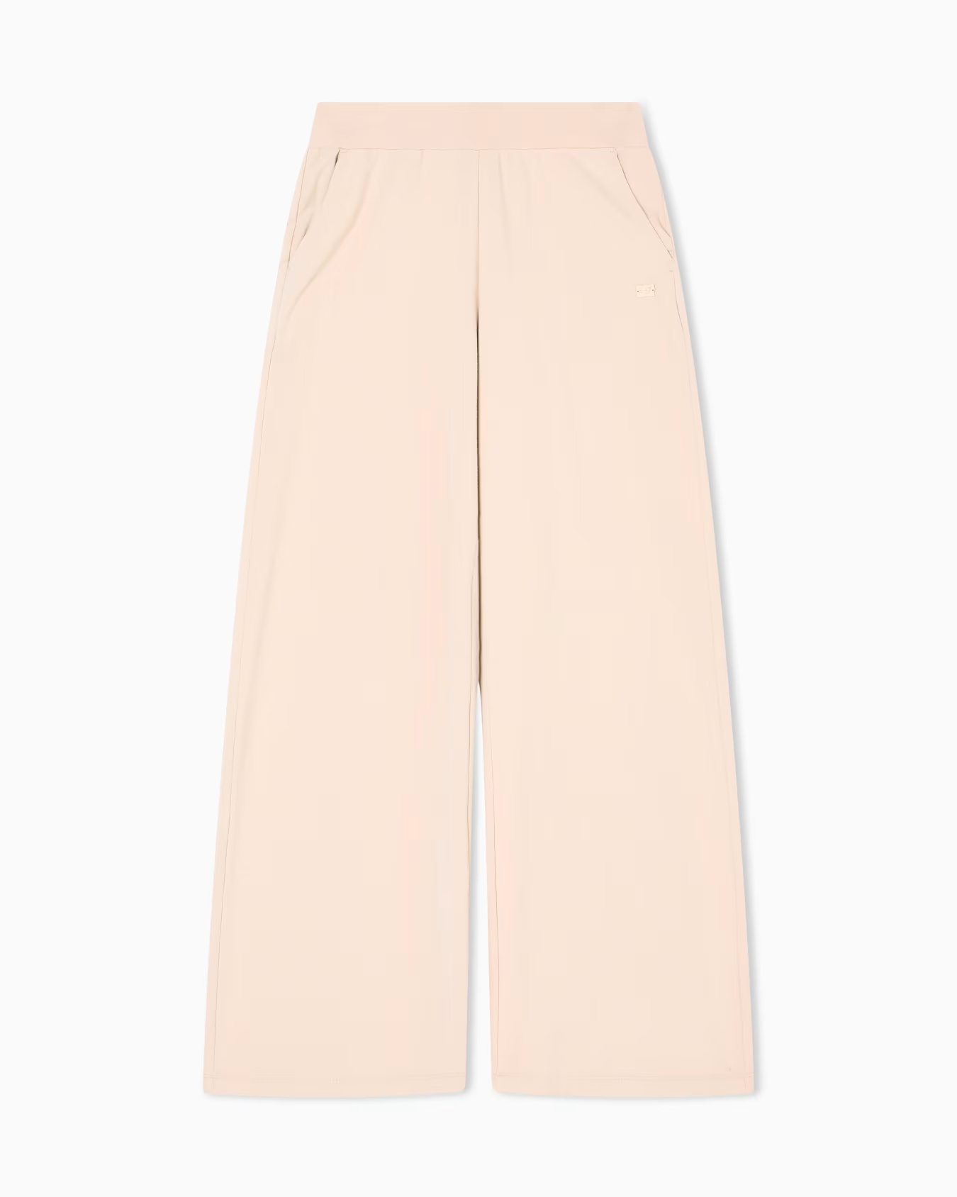 Core Lady stretch-cotton wide-leg trousers