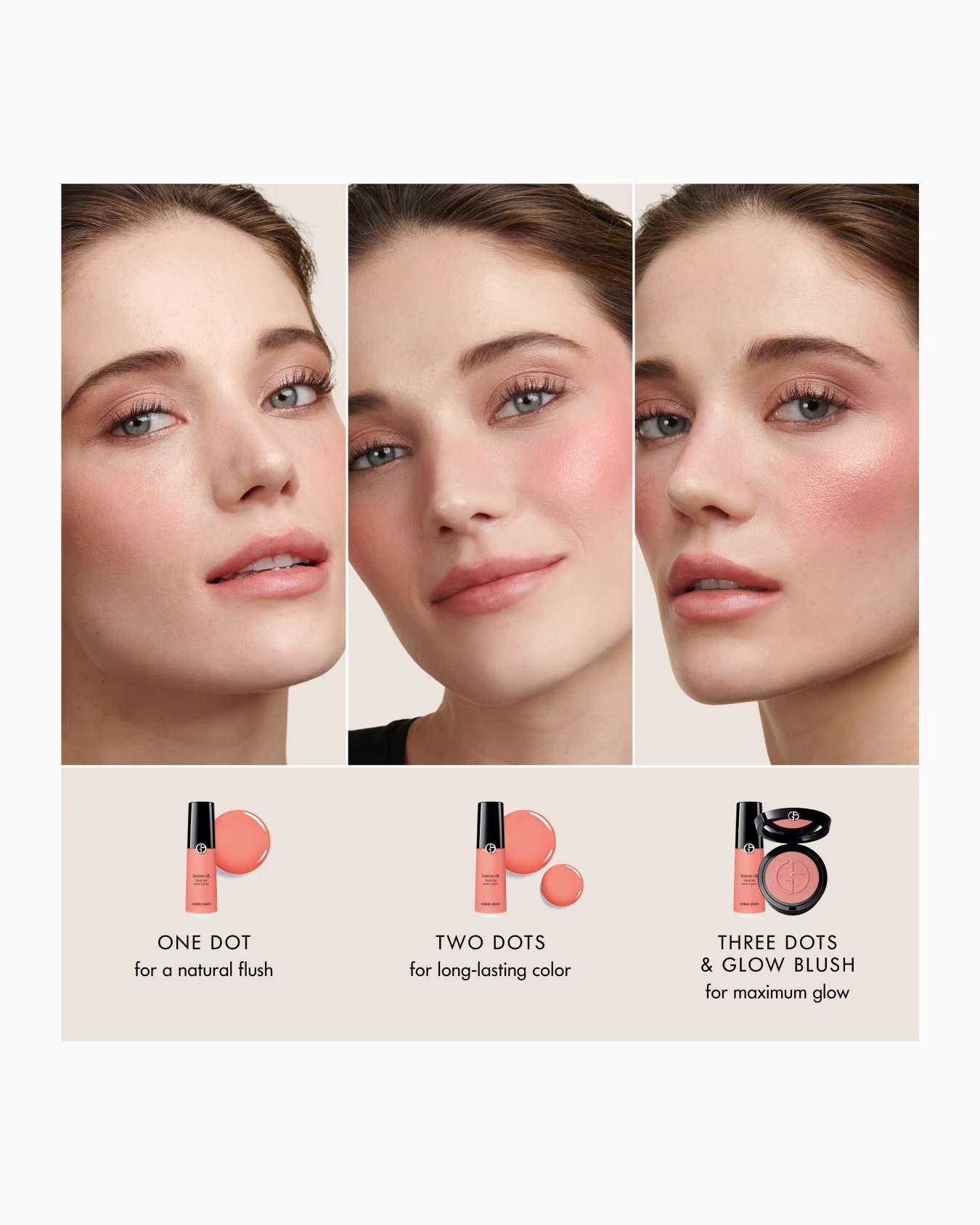 50.5 - Rosy Peach , Luminous Silk Liquid Blush Cheek Tint 5 50.5 - Rosy Peach , Luminous Silk Liquid Blush Cheek Tint