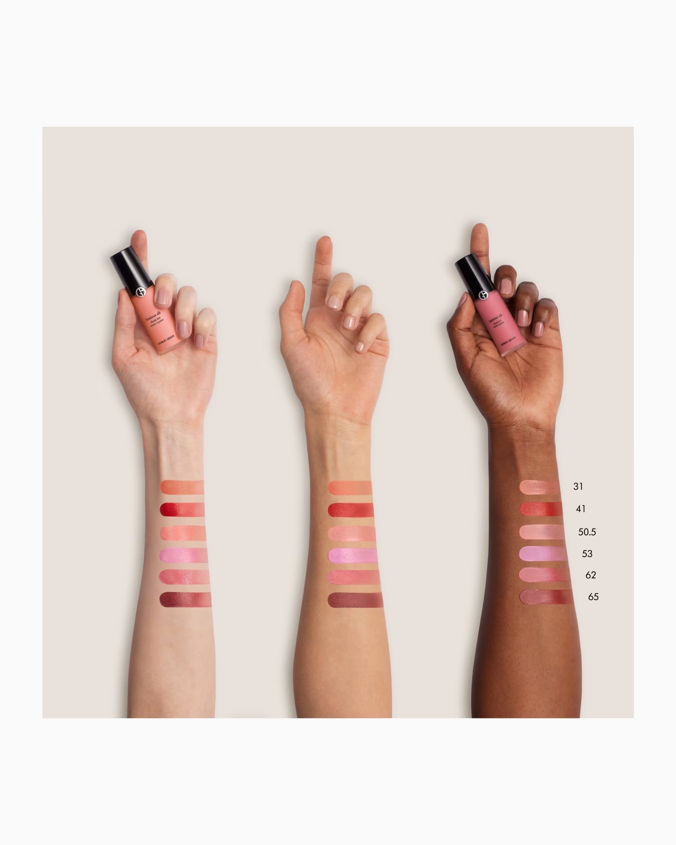 50.5 - Rosy Peach , Luminous Silk Liquid Blush Cheek Tint 6 50.5 - Rosy Peach , Luminous Silk Liquid Blush Cheek Tint