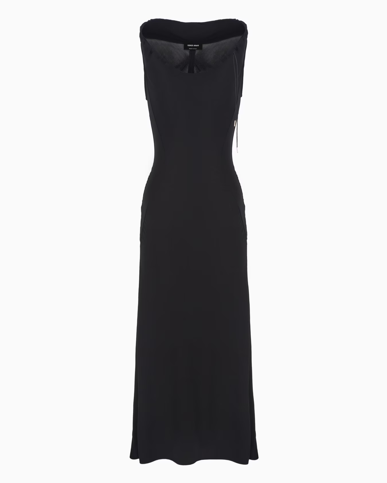 ASV crêpe-feel viscose-jersey midi dress