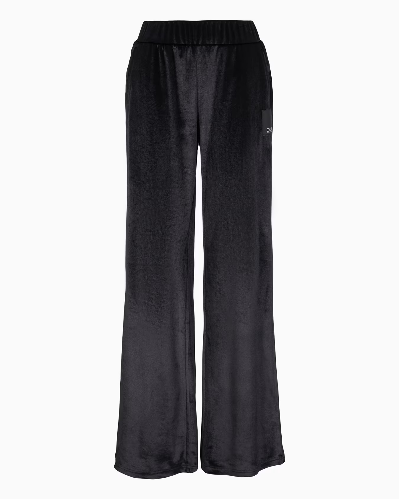 Athletic Velour wide-leg trousers
