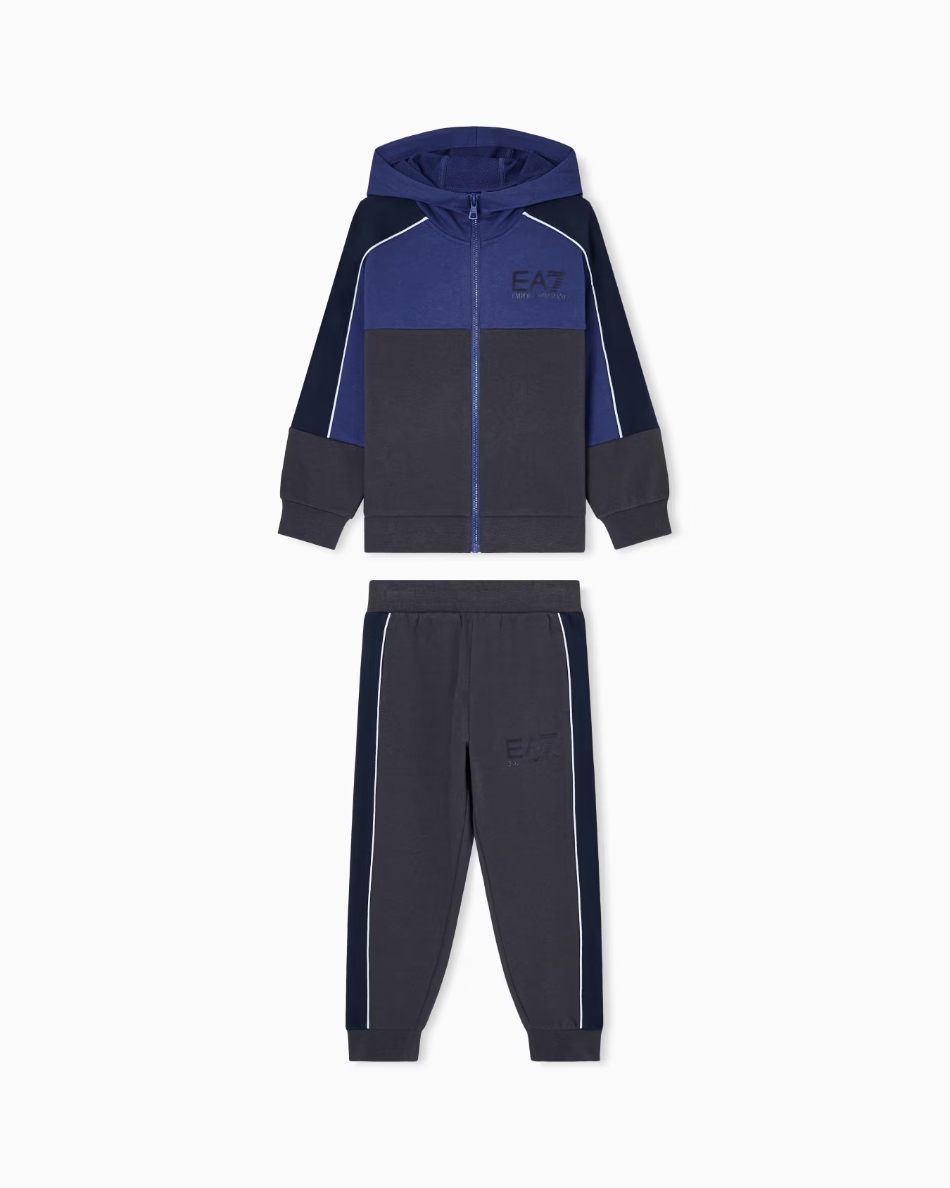 ASV Athletic Colour Block Boy organic cotton-blend tracksuit 1 ASV Athletic Colour Block Boy organic cotton-blend tracksuit
