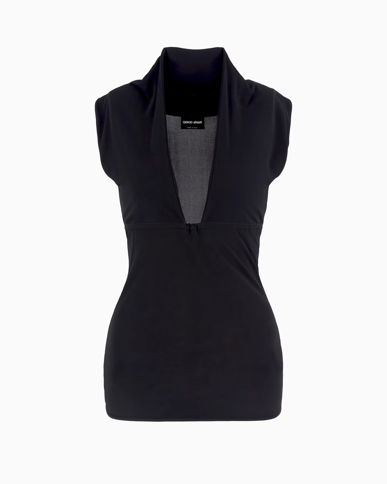 ASV crêpe viscose jersey short-sleeved top