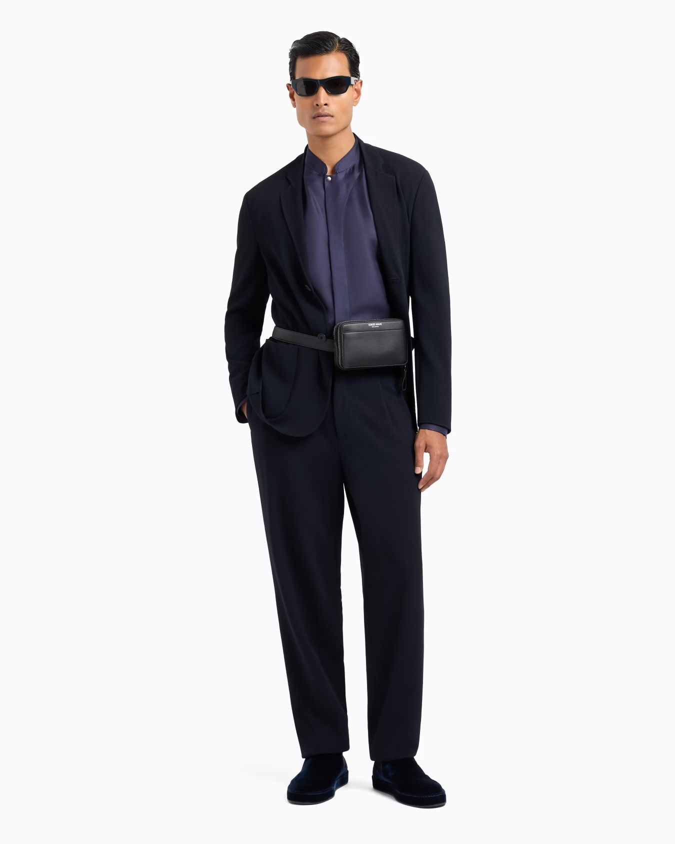 Single-pleat virgin wool trousers 4 Single-pleat virgin wool trousers