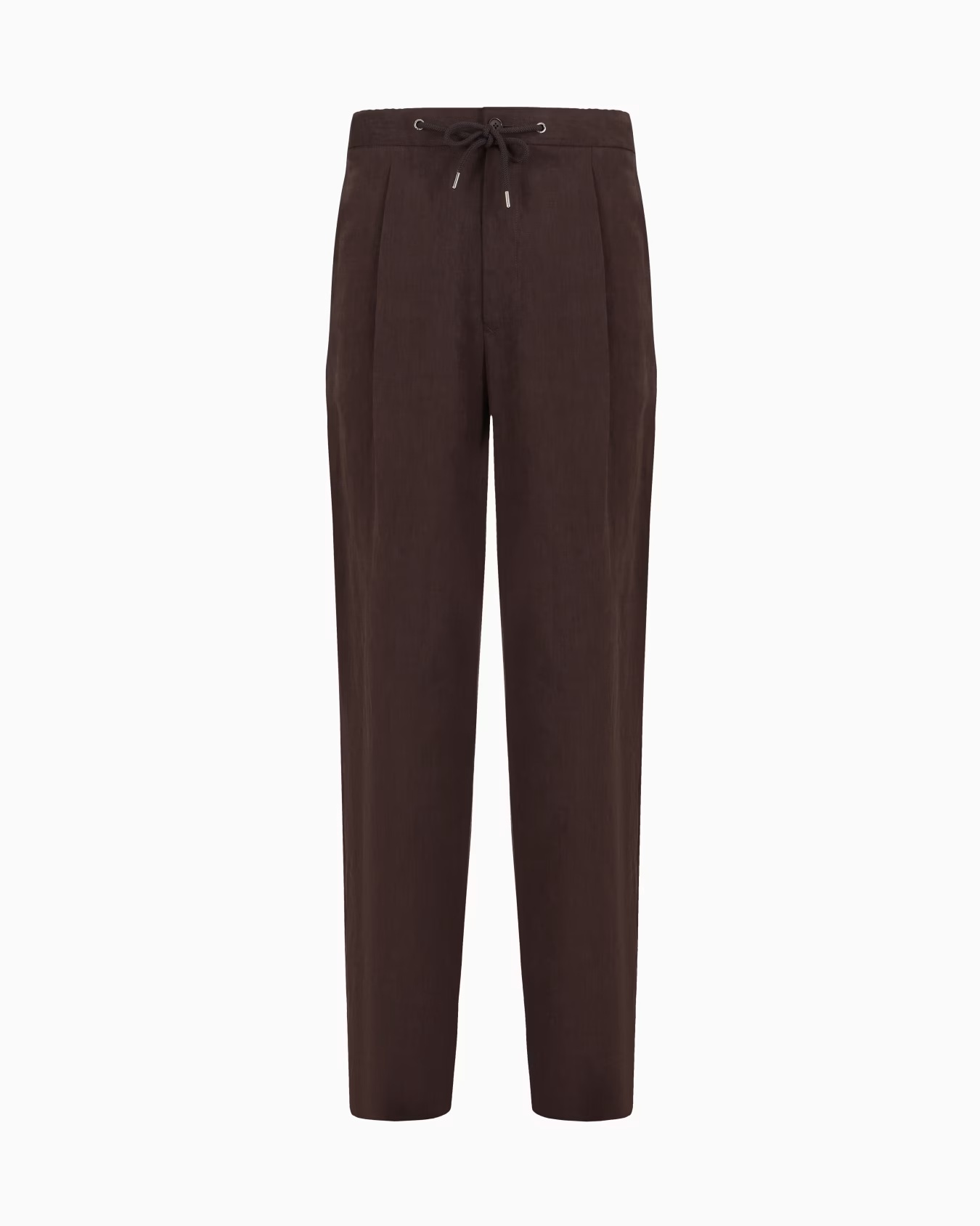 Single-dart, pure linen canvas trousers 1 Single-dart, pure linen canvas trousers