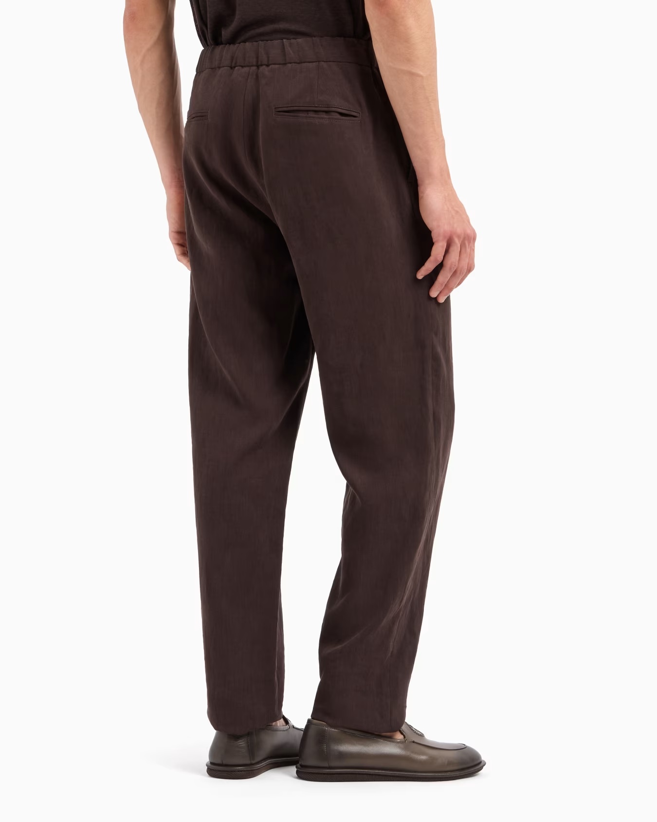 Single-dart, pure linen canvas trousers 3 Single-dart, pure linen canvas trousers