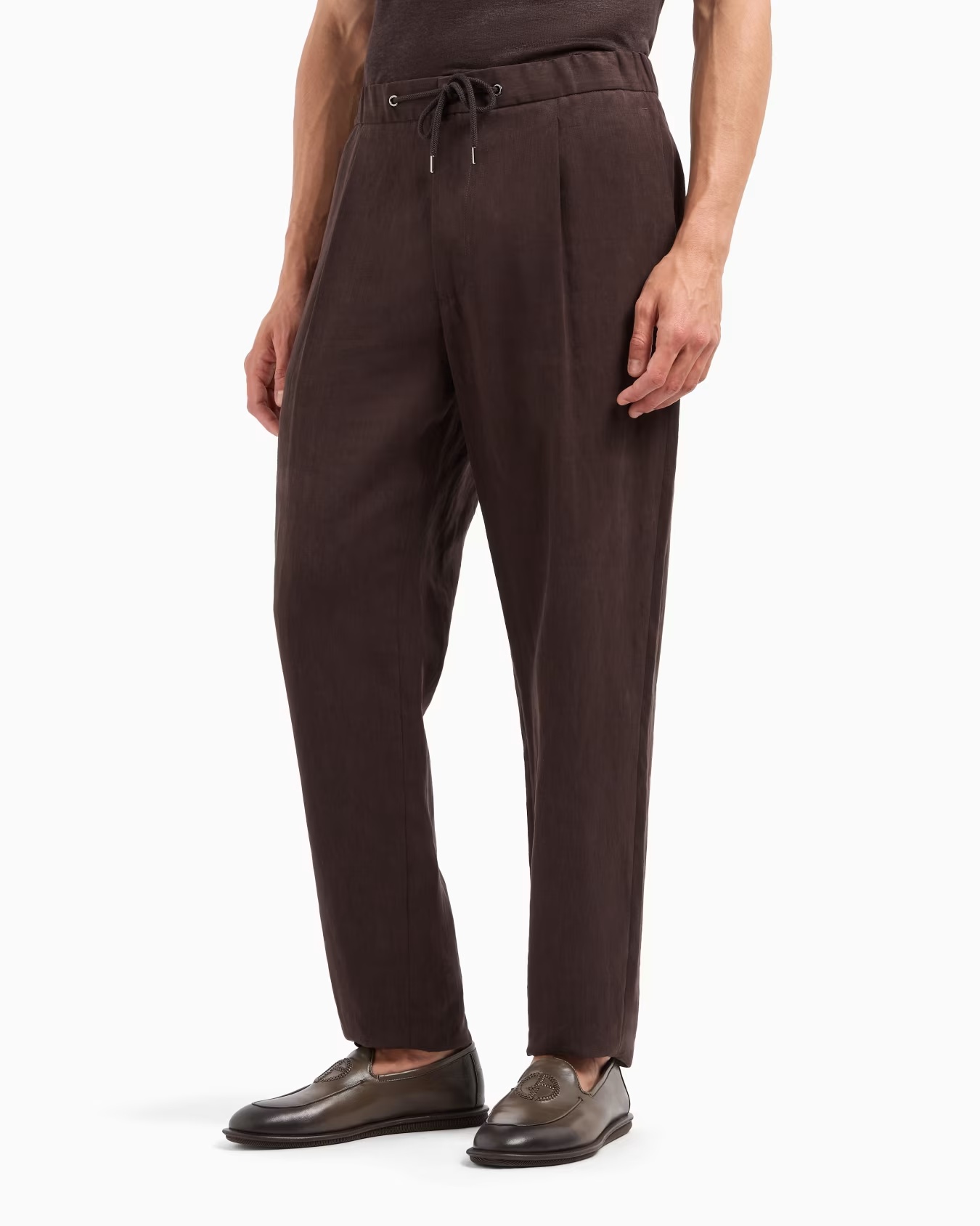 Single-dart, pure linen canvas trousers 4 Single-dart, pure linen canvas trousers