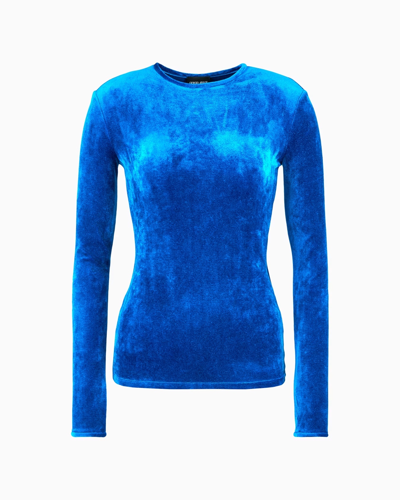 ASV crew-neck jumper in viscose-blend chenille