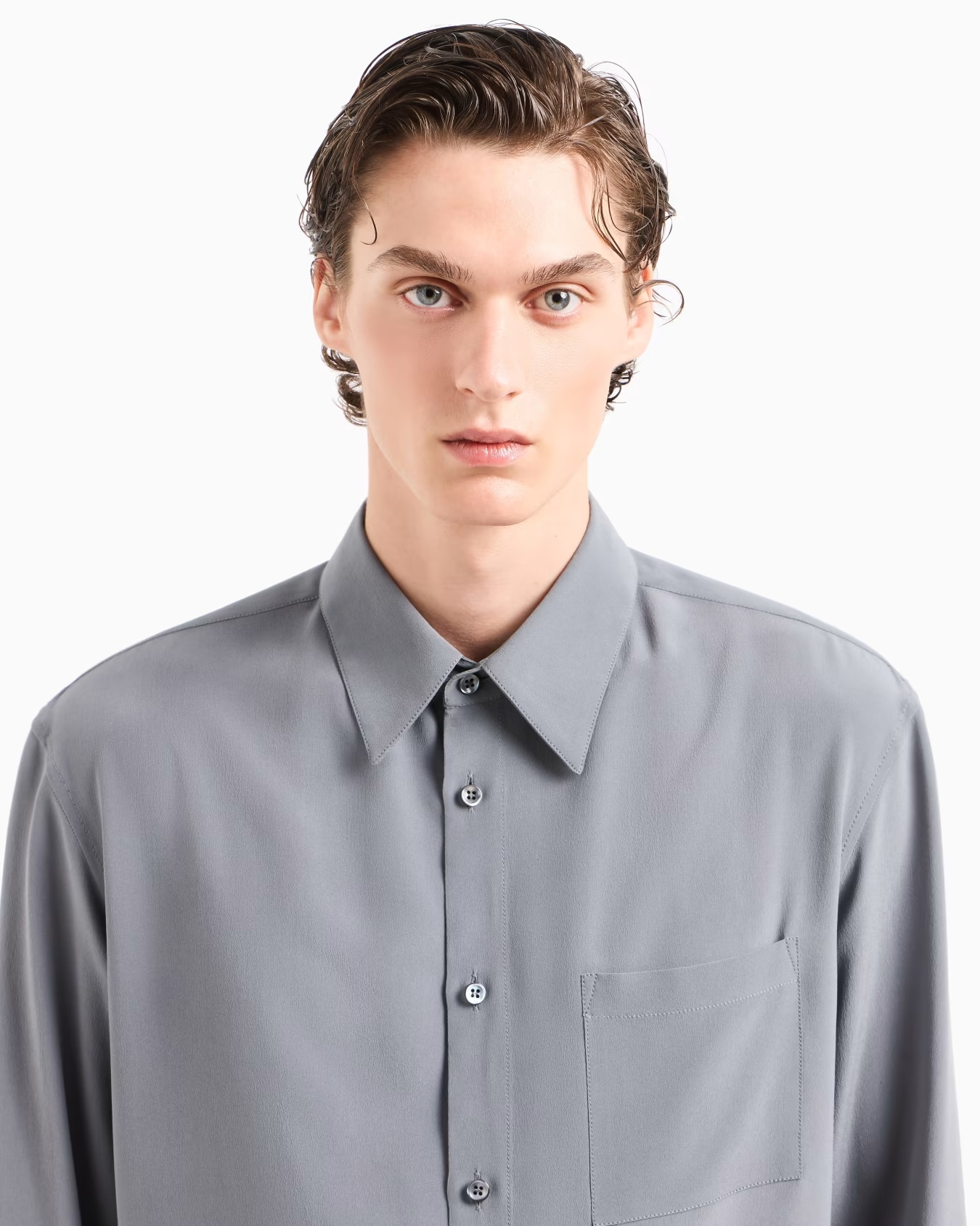 Silk crêpe shirt 5 Silk crêpe shirt