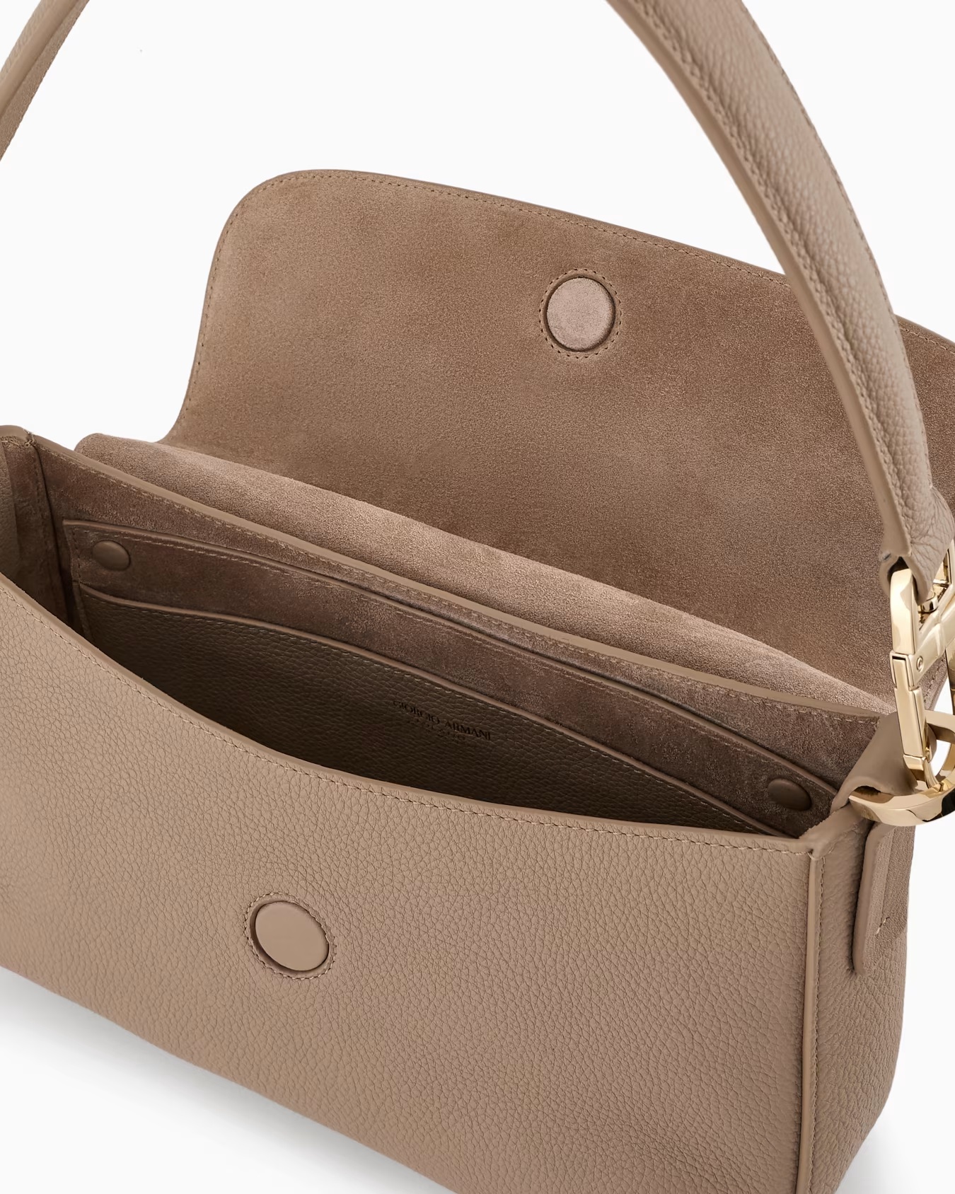 Small la Prima Soft bag in pebbled leather 4 Small la Prima Soft bag in pebbled leather