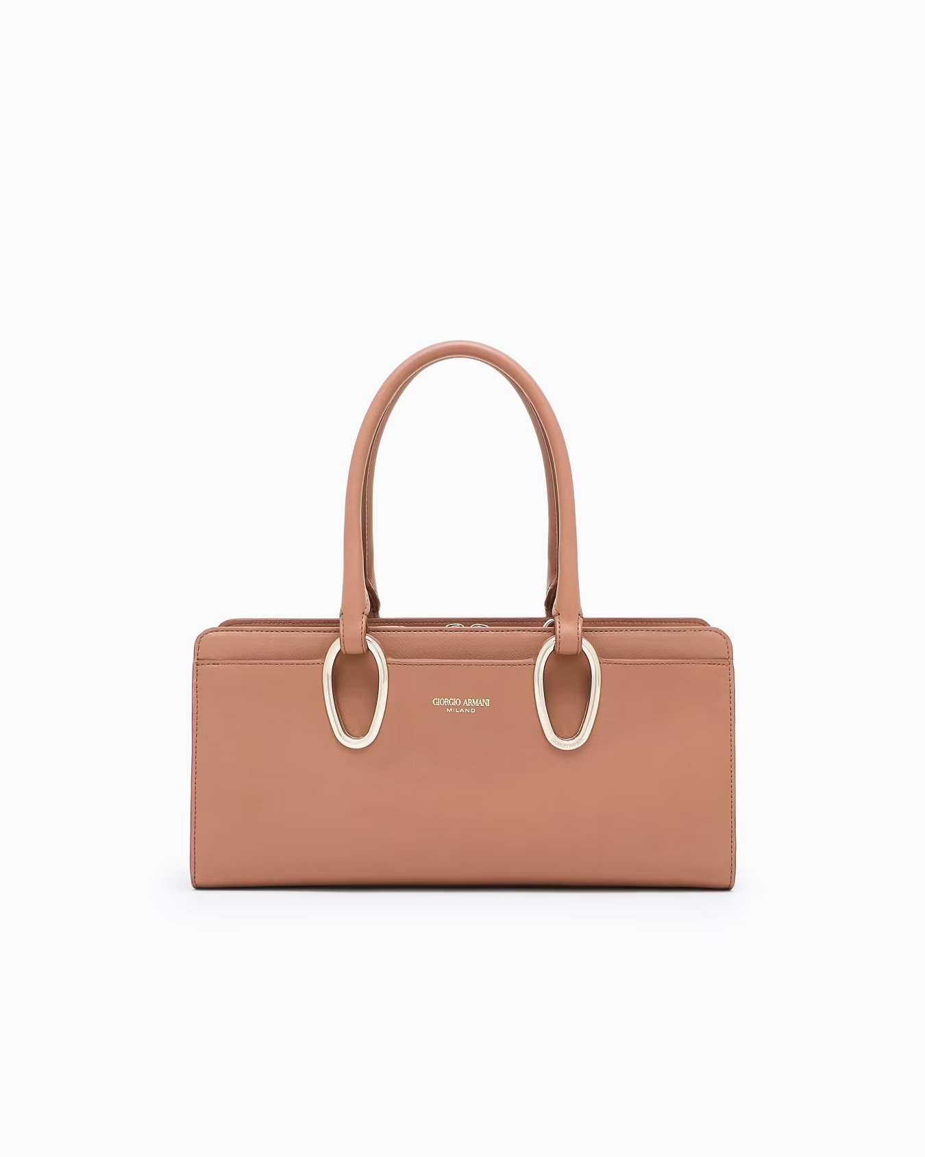 Leather Bauletto bag