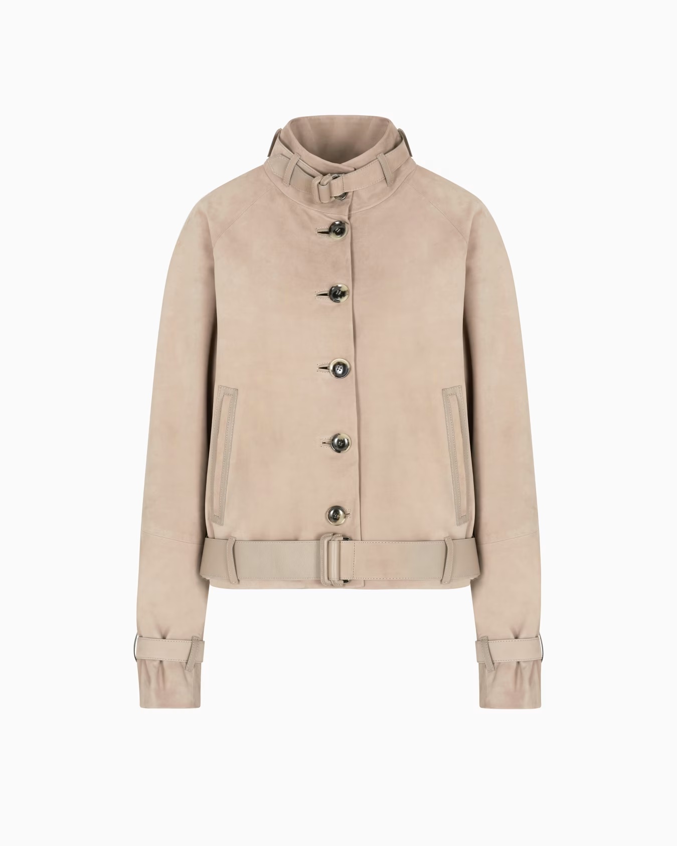 ASV calfskin nubuck blouson