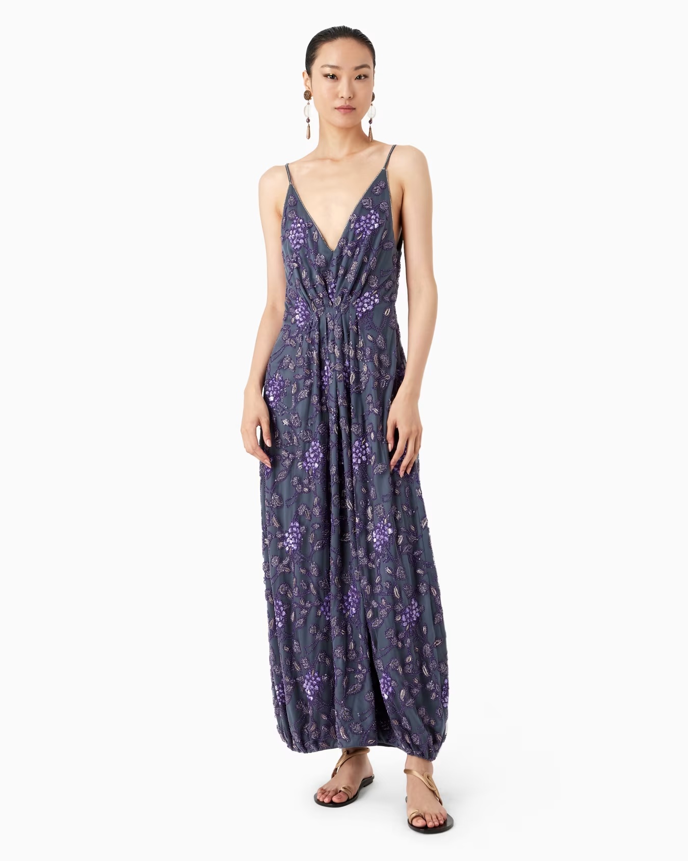 Embroidered long dress 2 Embroidered long dress