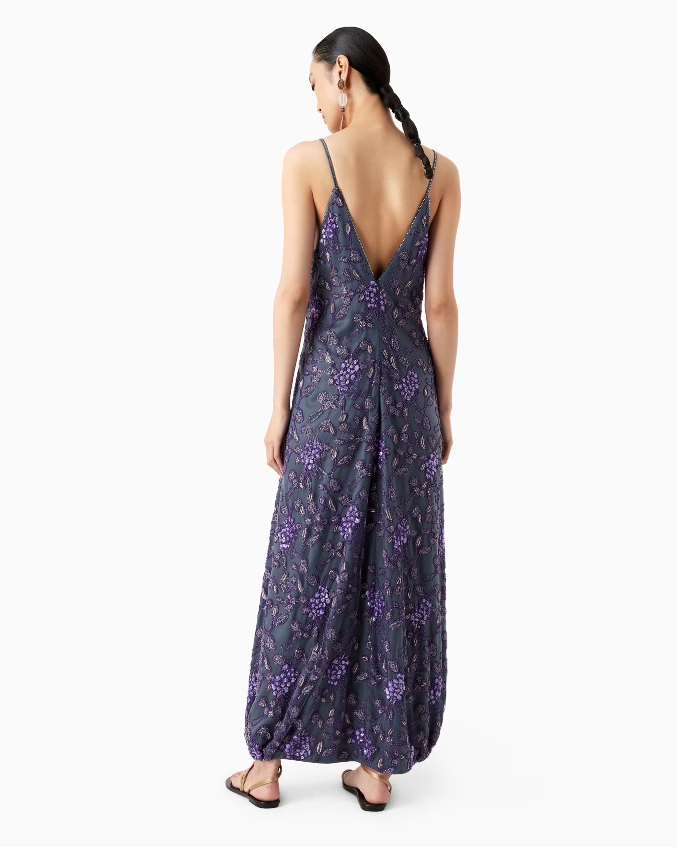 Embroidered long dress 3 Embroidered long dress