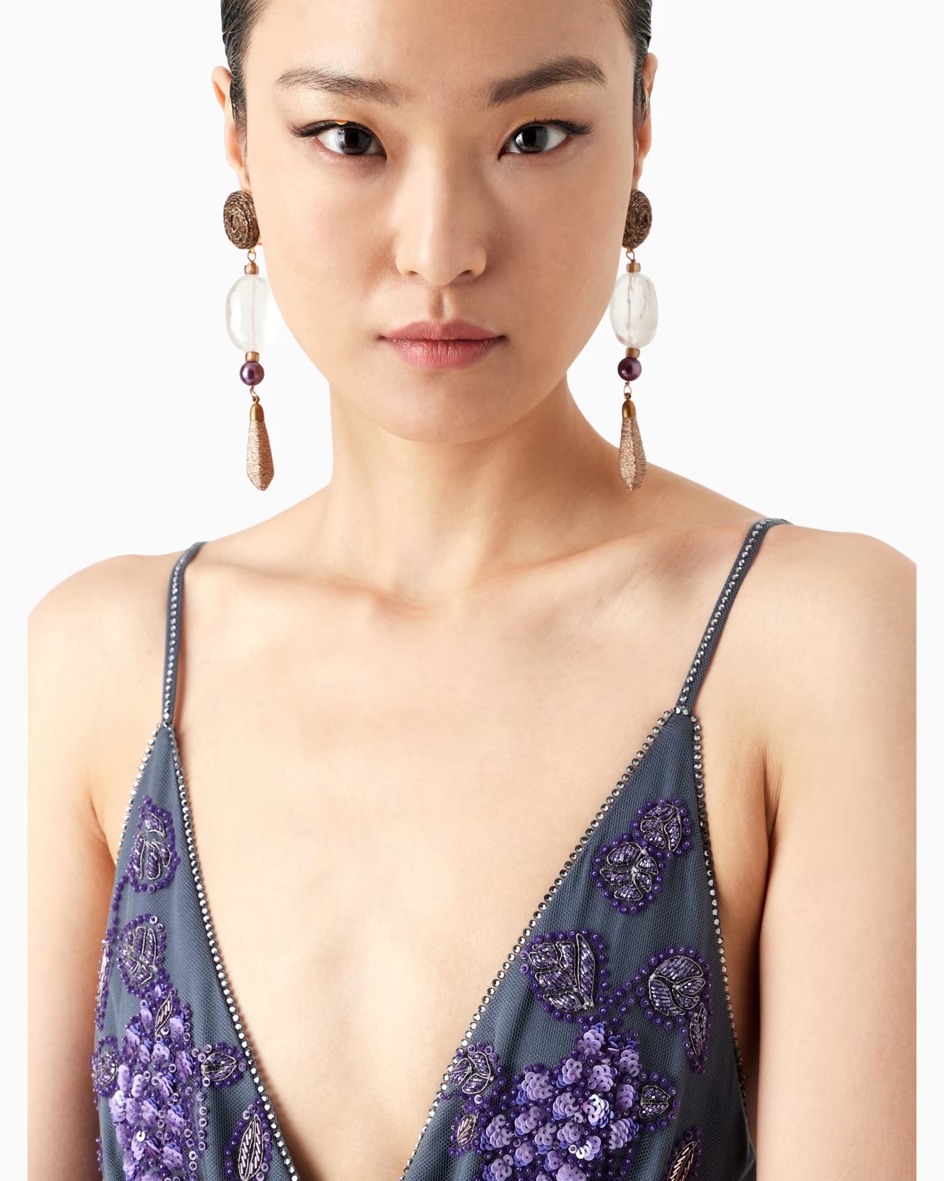Embroidered long dress 5 Embroidered long dress