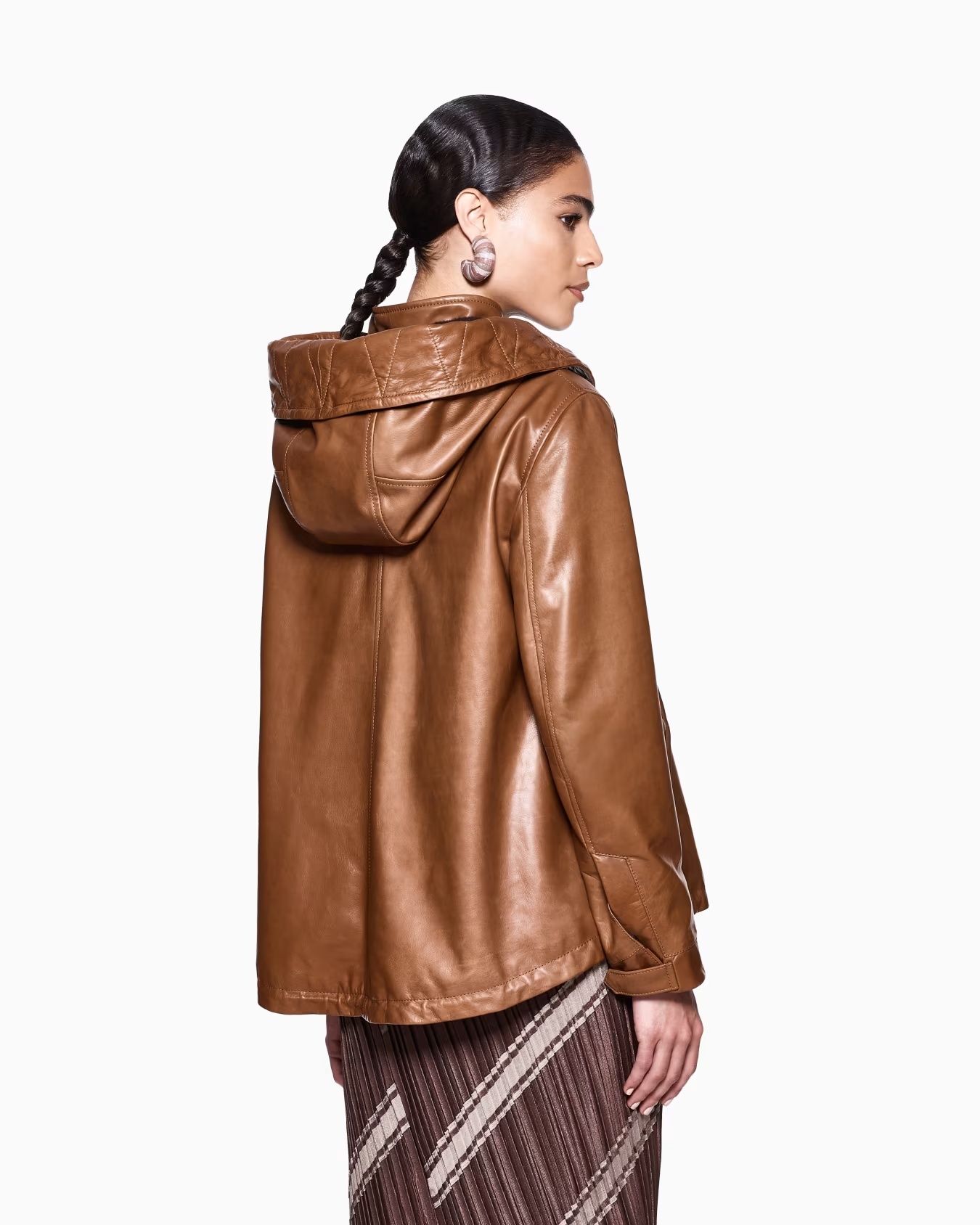 ASV hooded, nappa-leather blouson 3 ASV hooded, nappa-leather blouson