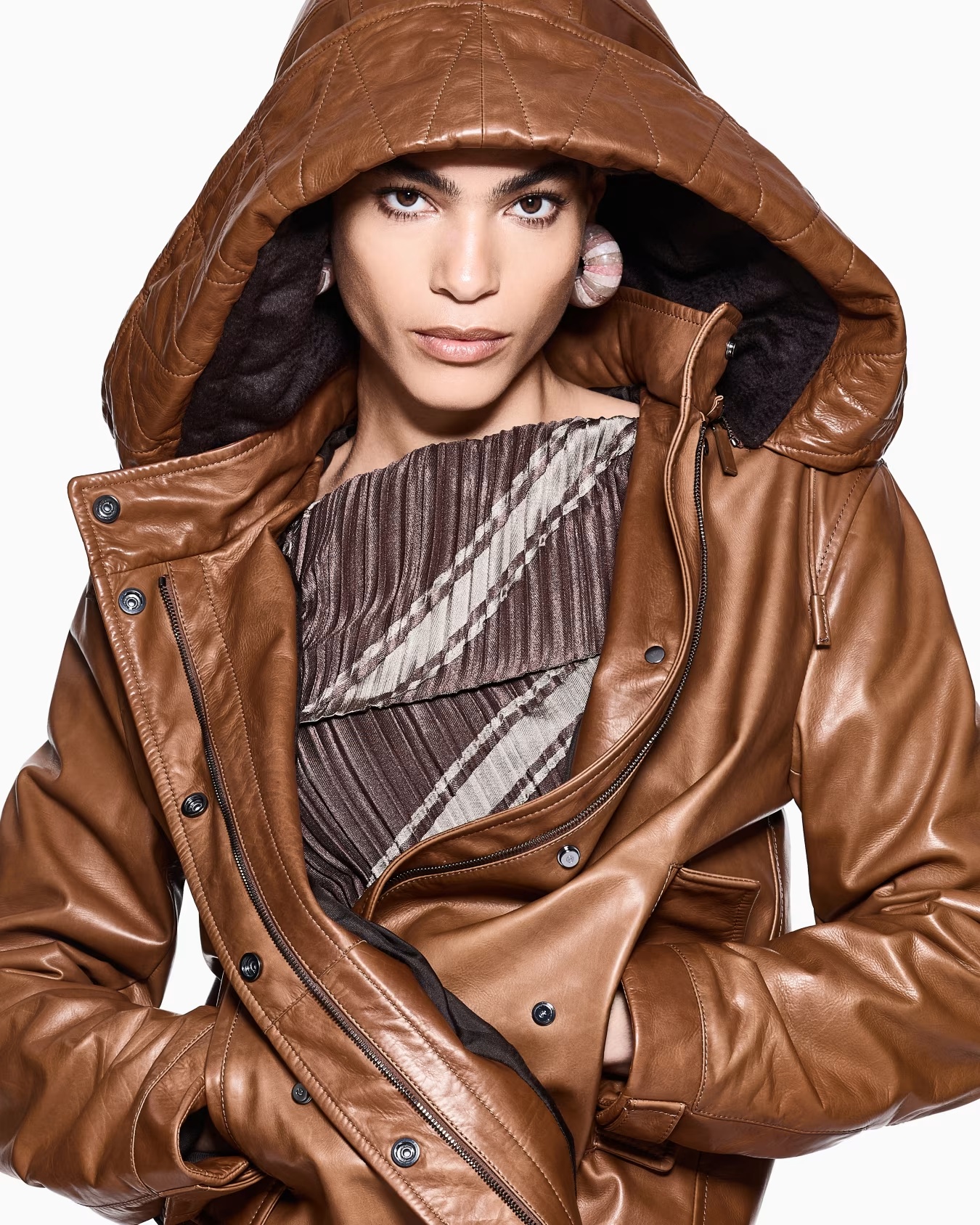 ASV hooded, nappa-leather blouson 6 ASV hooded, nappa-leather blouson