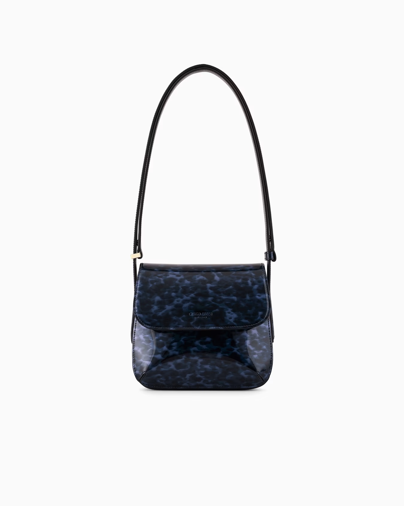 La Prima bag in tortoiseshell patent leather