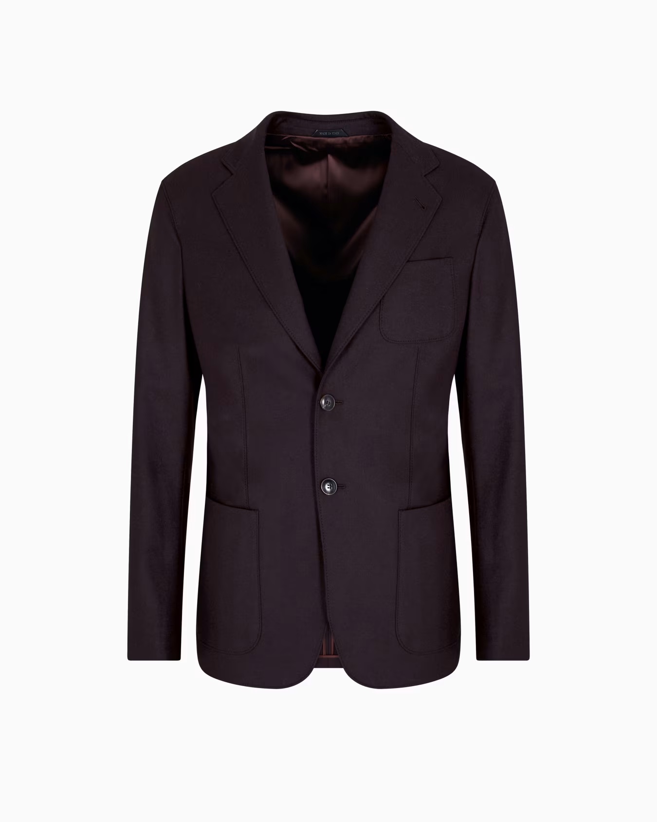 Upton Line single-breasted jacket in stretch cashmere drap 1 Upton Line single-breasted jacket in stretch cashmere drap
