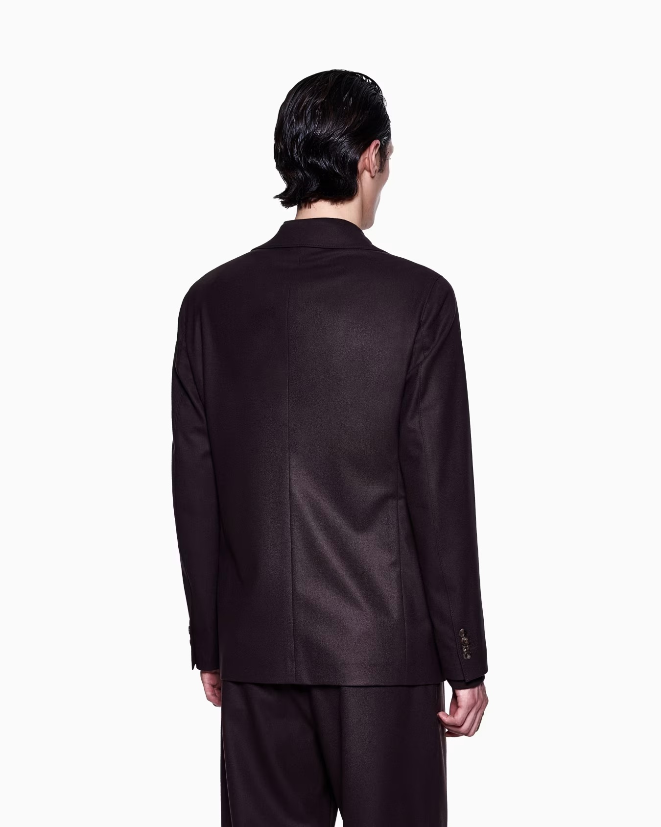 Upton Line single-breasted jacket in stretch cashmere drap 3 Upton Line single-breasted jacket in stretch cashmere drap