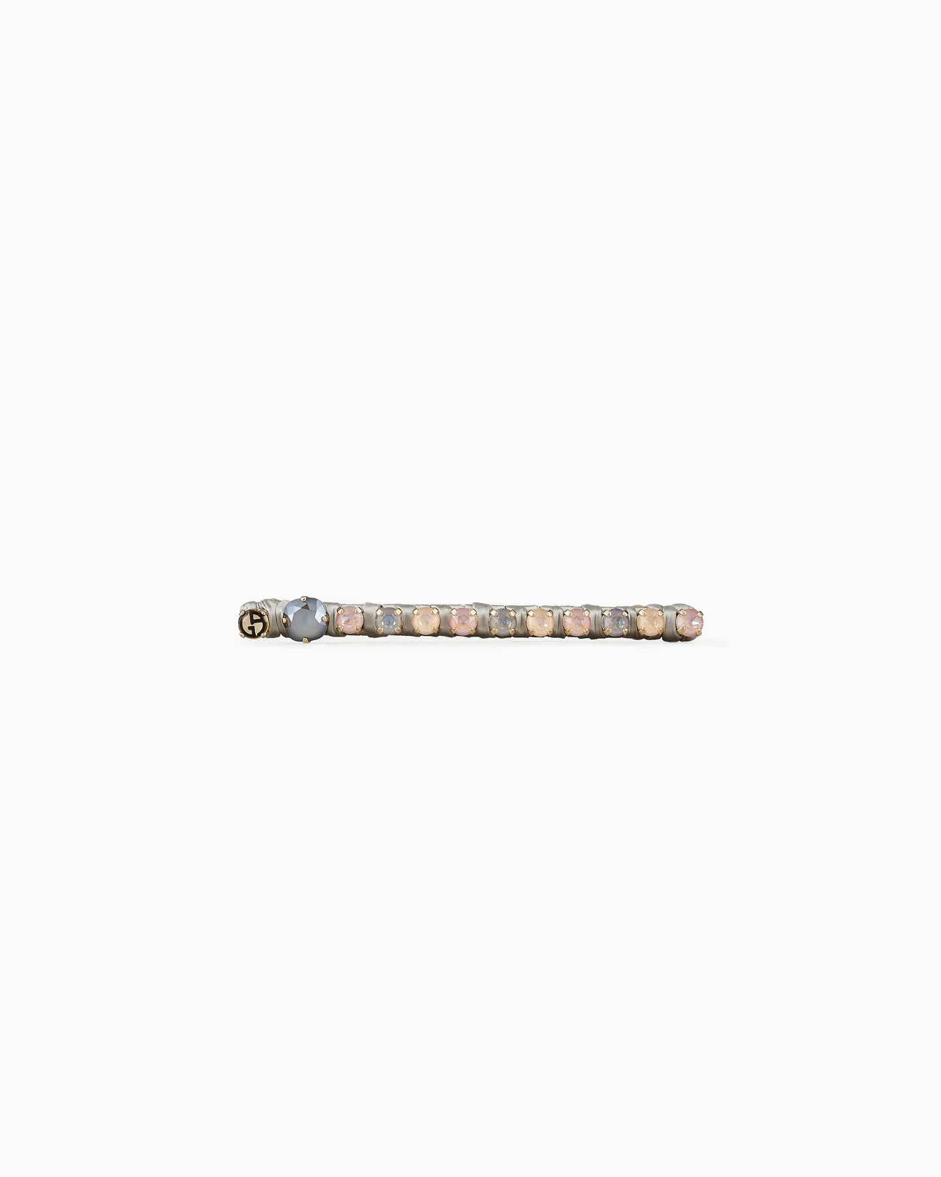 Crystal-encrusted hairpin