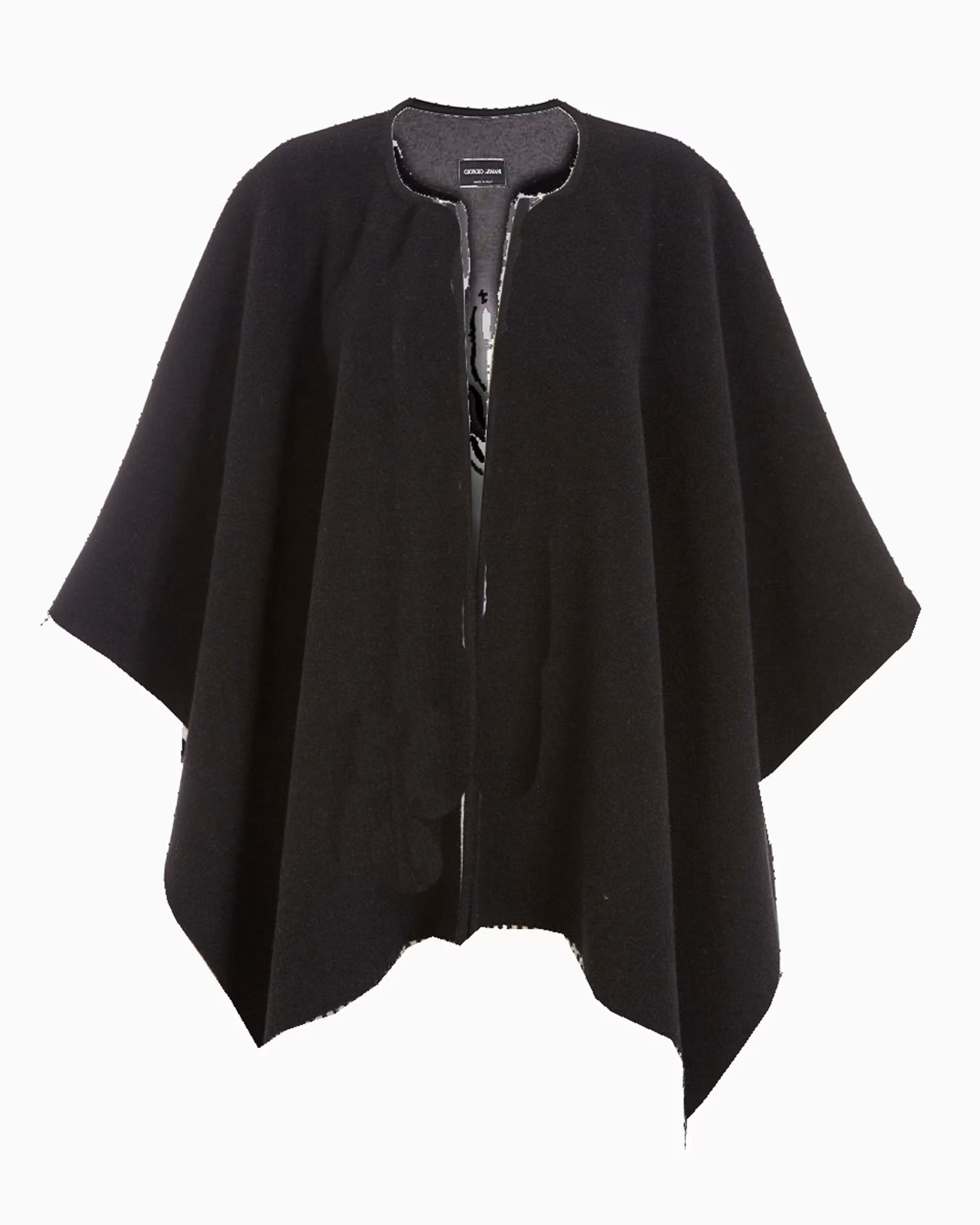 Wool and cashmere cape 1 Wool and cashmere cape