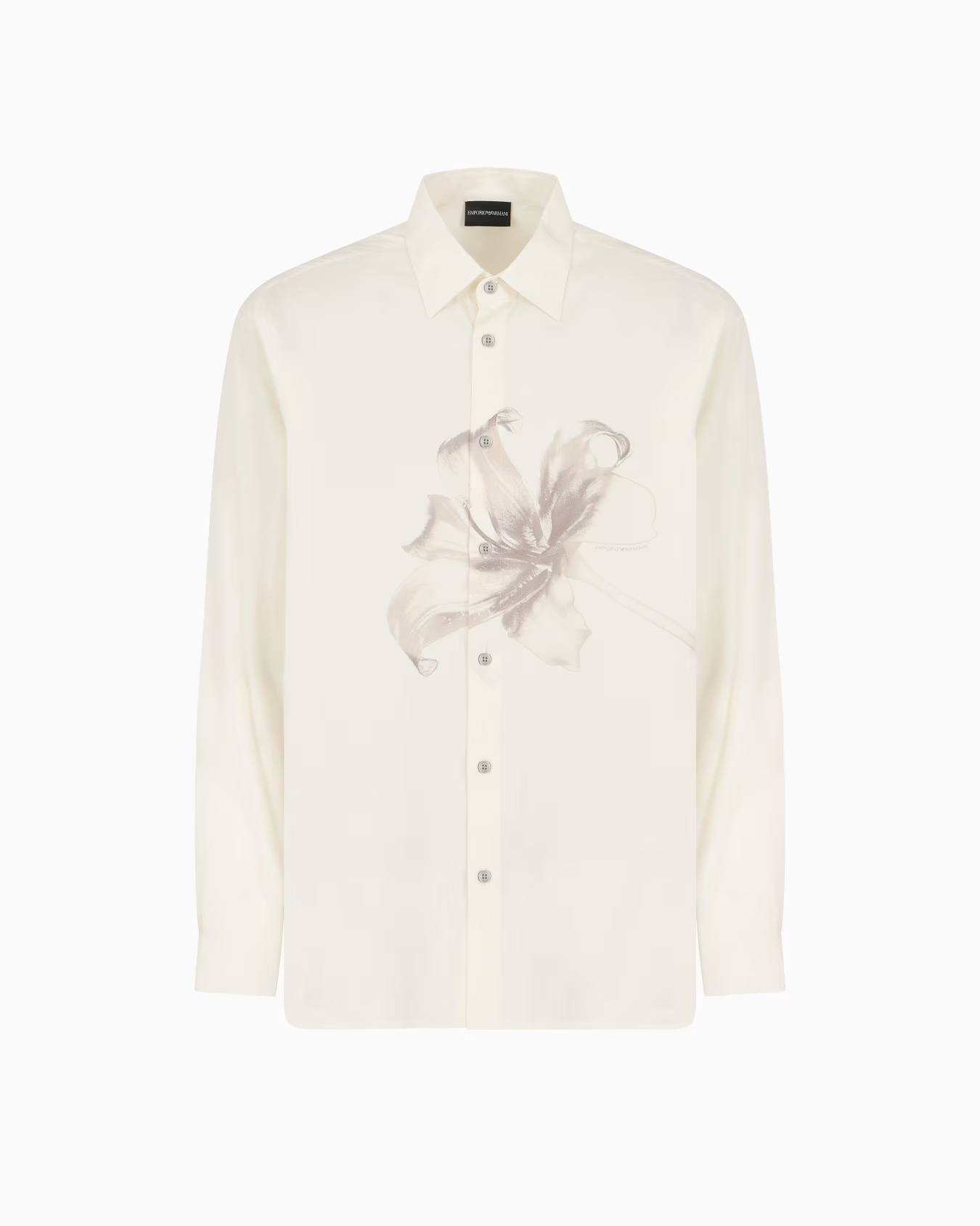 ASV Lyocell blend shirt with lily print