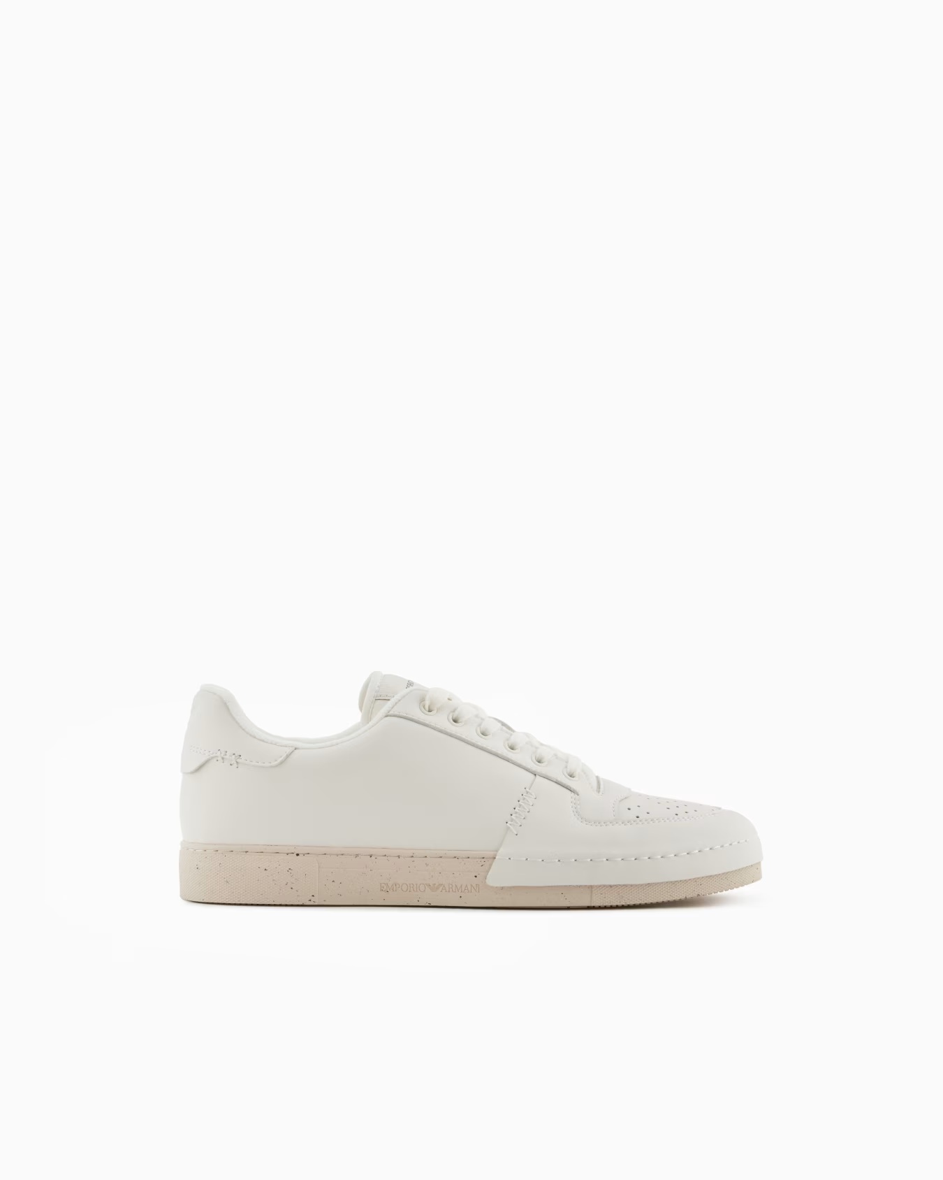 Smooth leather sneakers